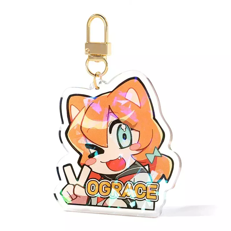 Custom Holographic Keychain